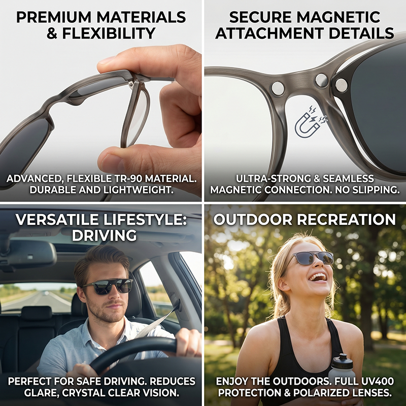 Sunglasses with Prescription Lenses– Lightweight Anti-uv Driving & Outdoor Glasses For Men And Women