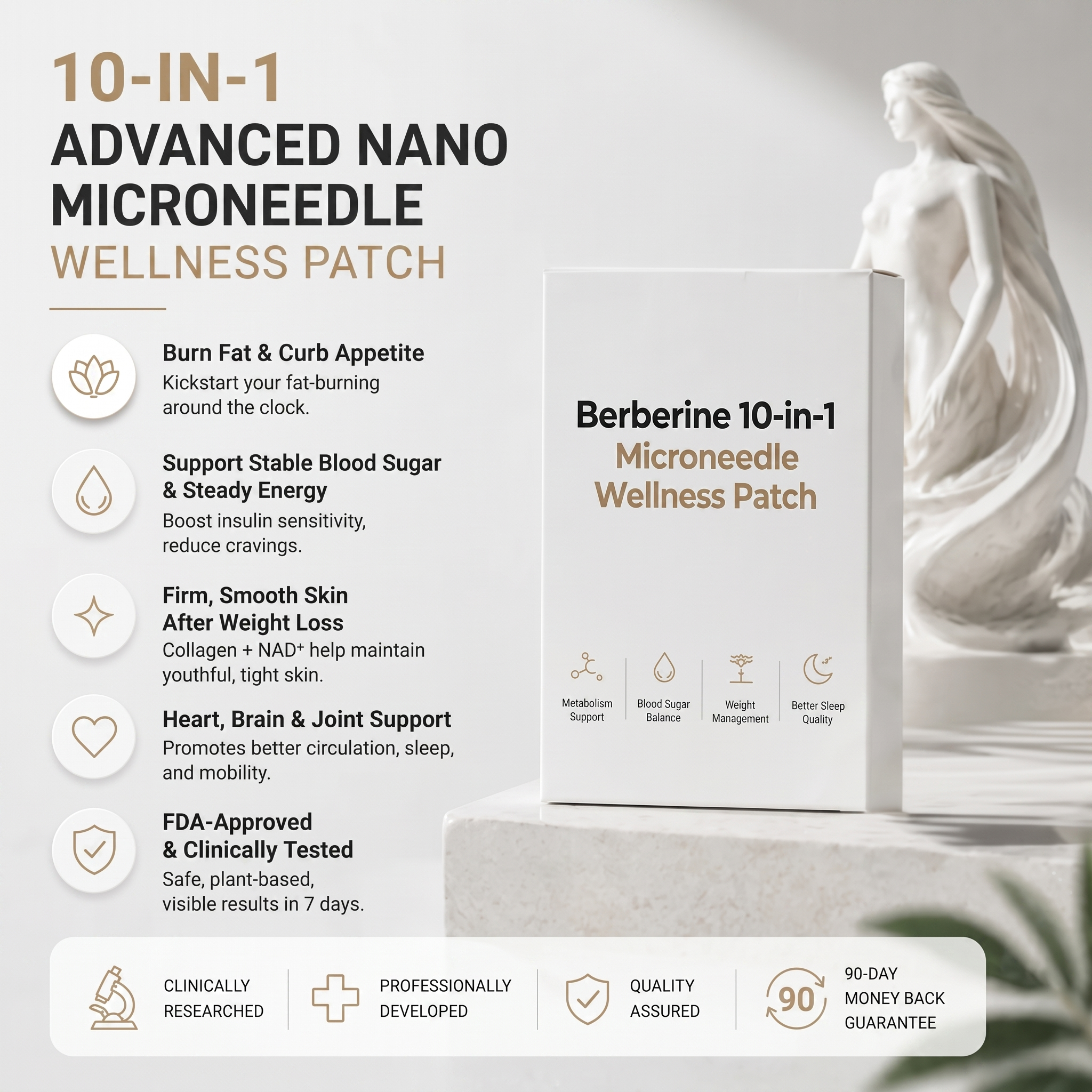10-IN-1 Advanced Nano Microneedle Wellness Patch