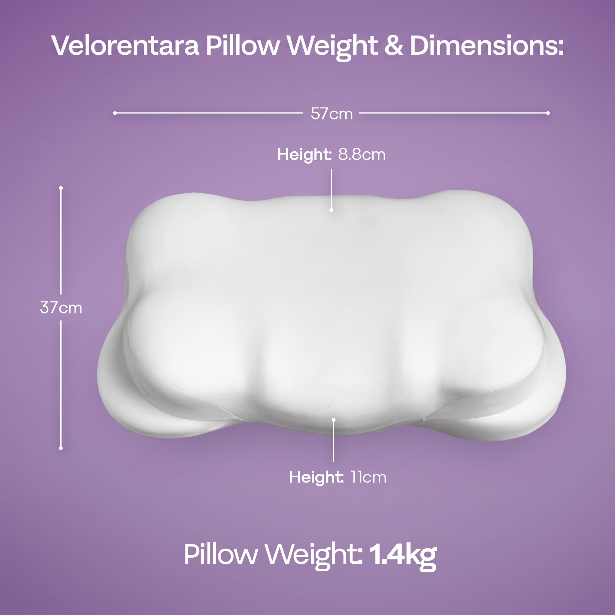 Wolkenkussen - Ergonomisch Nekkussen