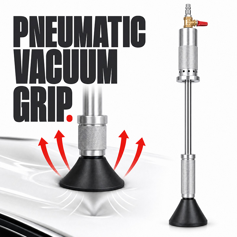 🔥Pneumatic Dent Puller, Pneumatic Suction Cup Dent Puller with 3 Suction Cups