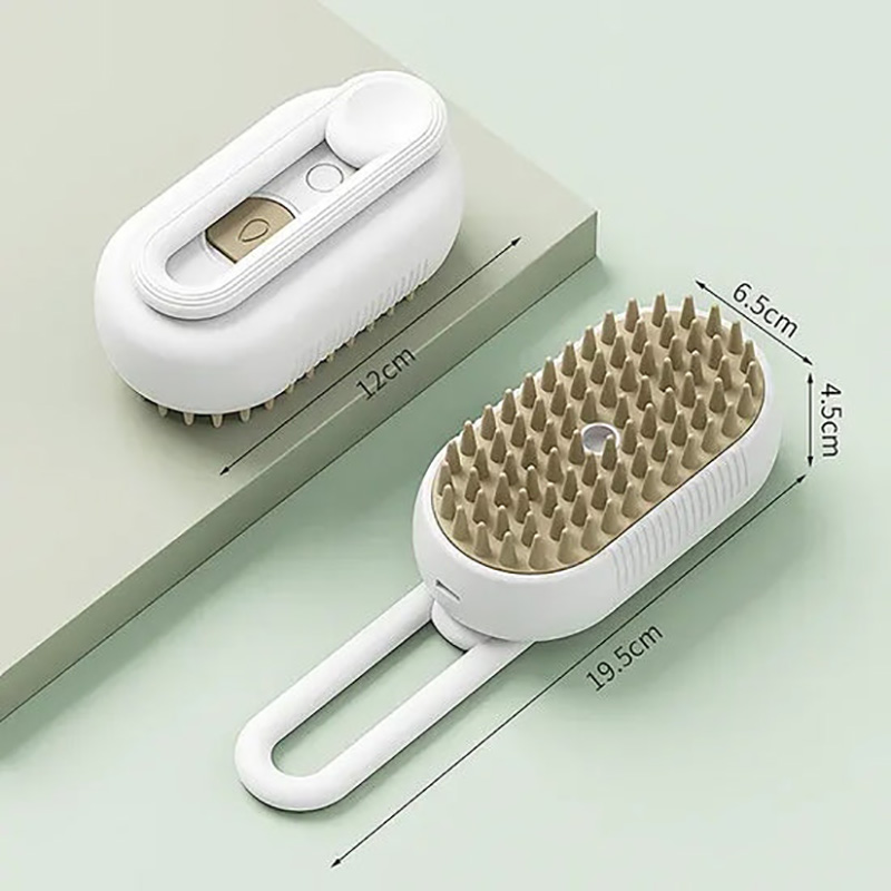 3-in-1 Electric Pet Steam Brush