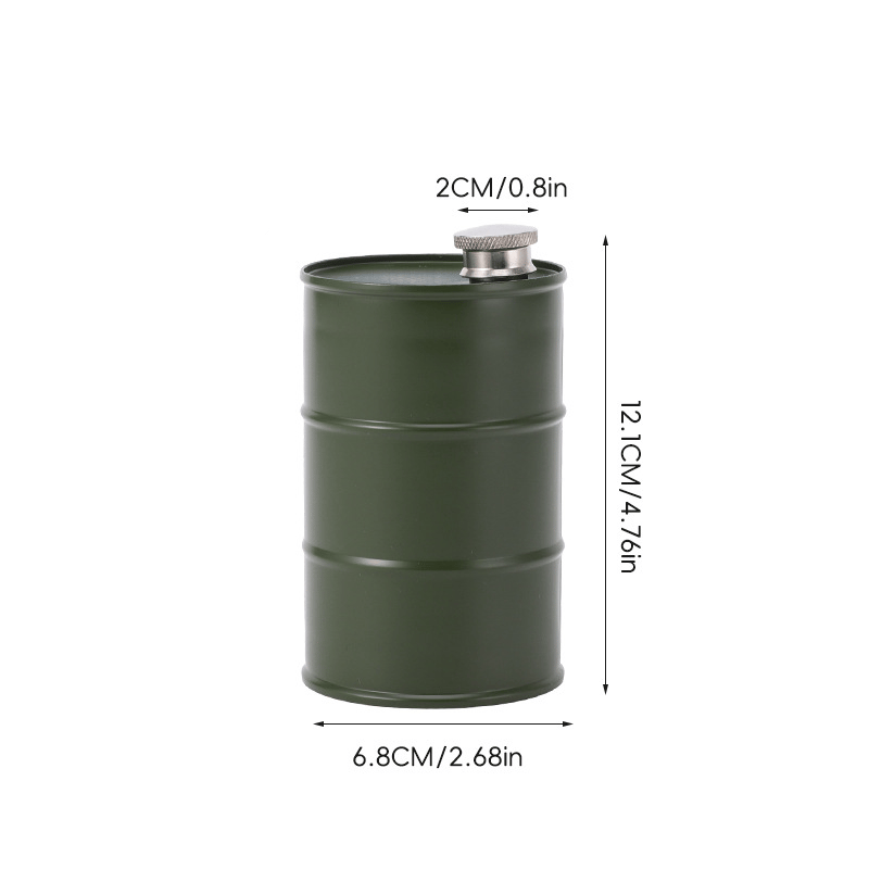 350ml/750ml Oil Drum Anti-rust Leak-proof No Odor Portable Wine Storag