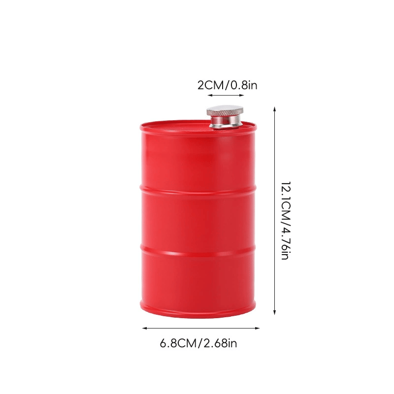 350ml/750ml Oil Drum Anti-rust Leak-proof No Odor Portable Wine Storag