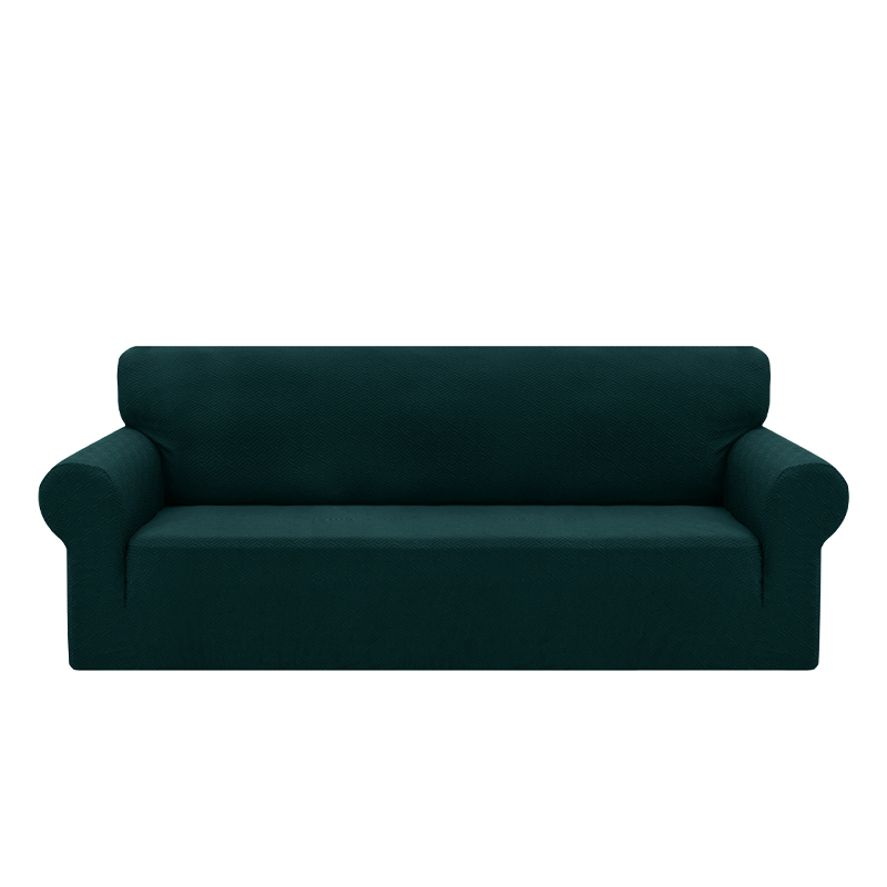 High Stretch Jacquard Sofa Cover with Non-slip Straps
