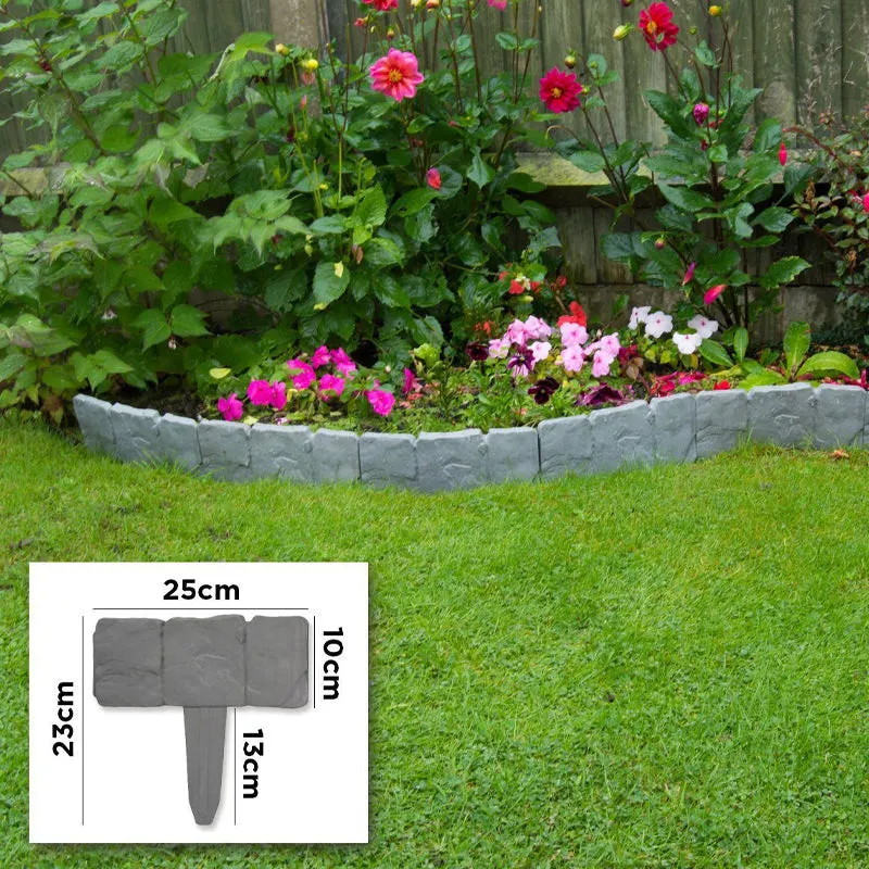 50% OFF! Faux Stone Garden Edging Border! ♻️