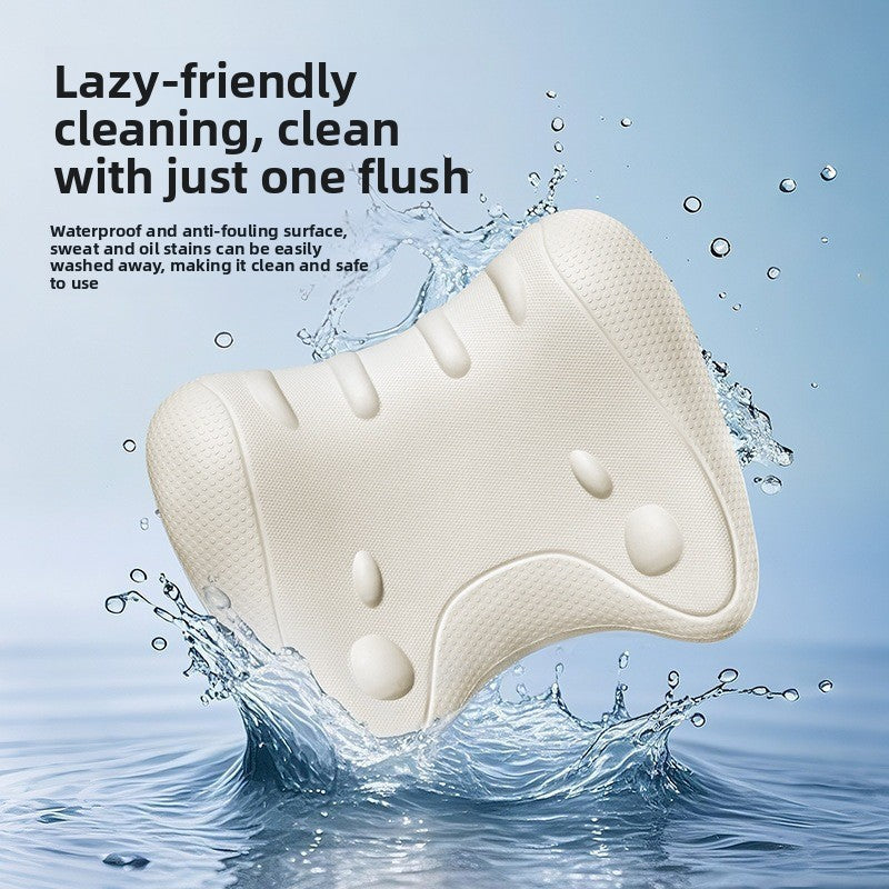 📢📢50% Off !! ⏰u-shaped Cervical Massage Pillow with Acupressure Relief