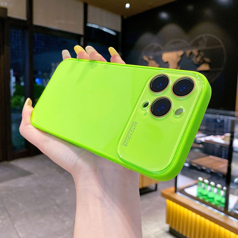 Drop-resistant Tempered Glass Phone Case For Iphone