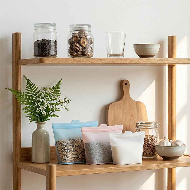 Reusable Silicone Food Storage Bags