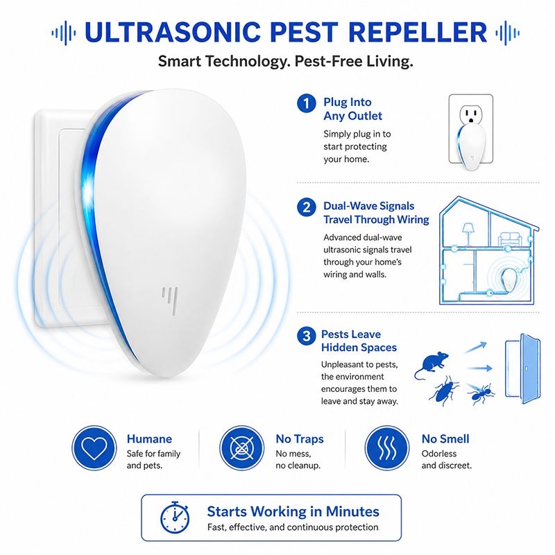 Upgraded Bed Bug Killer Pest Repeller