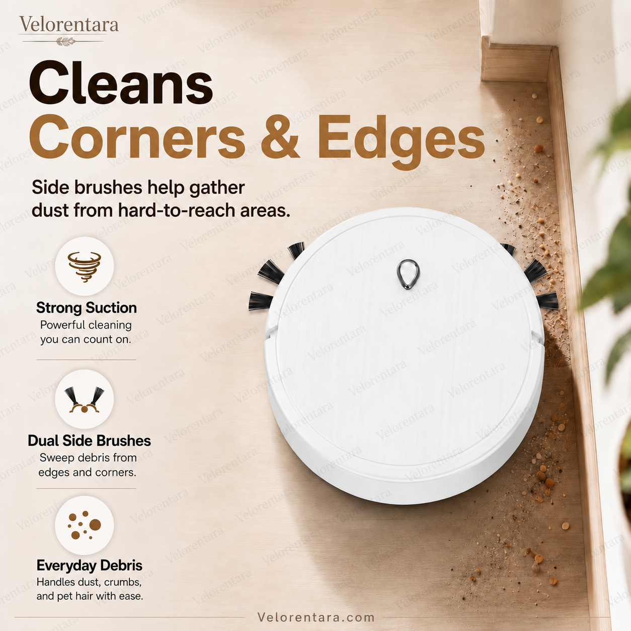 🔥 LAST DAY: 50% OFF 3-in-1 Robot Vacuum Cleaner