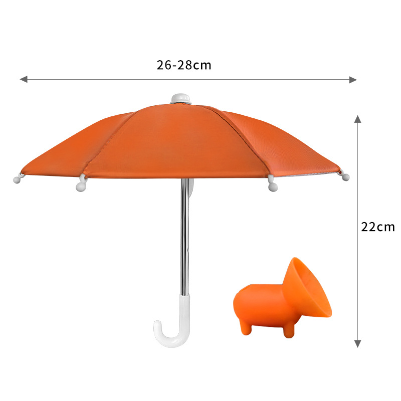 Phone Umbrella Suction Cup Stand for Sun