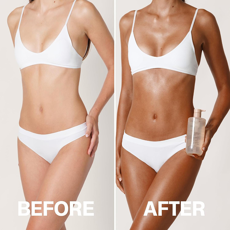 ☀️Clear Self Tanning Gel--sunless Tanning, Whole Body, Tropical Scent