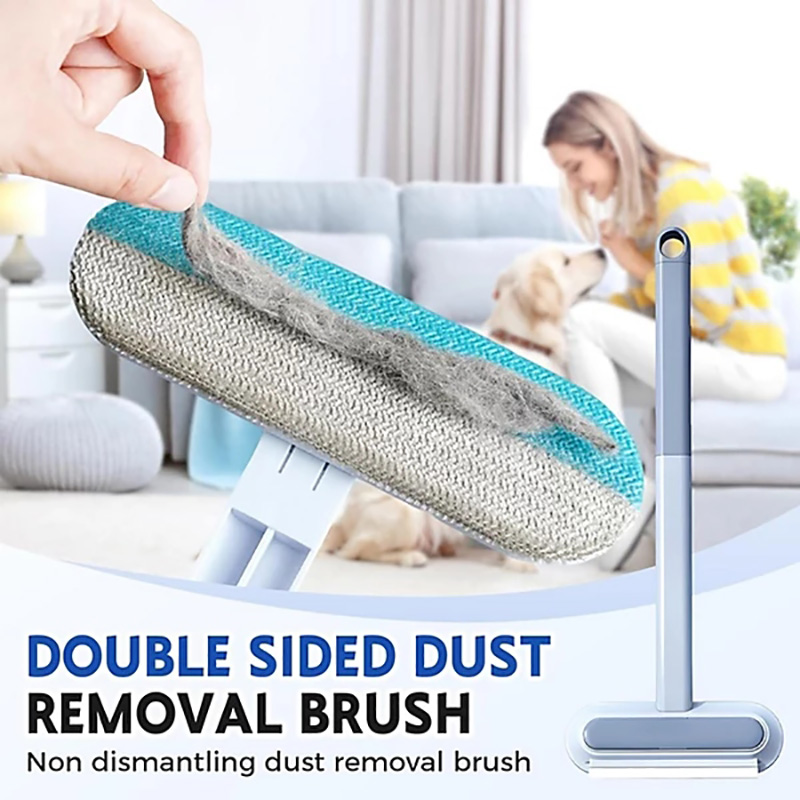 4-in-1 Pet Hair Remover with 17in Handle