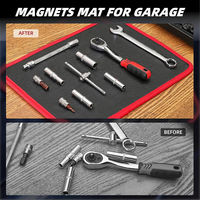 🛠️‌3PC Flexible Magnetic Tool Mat & Tray Holder