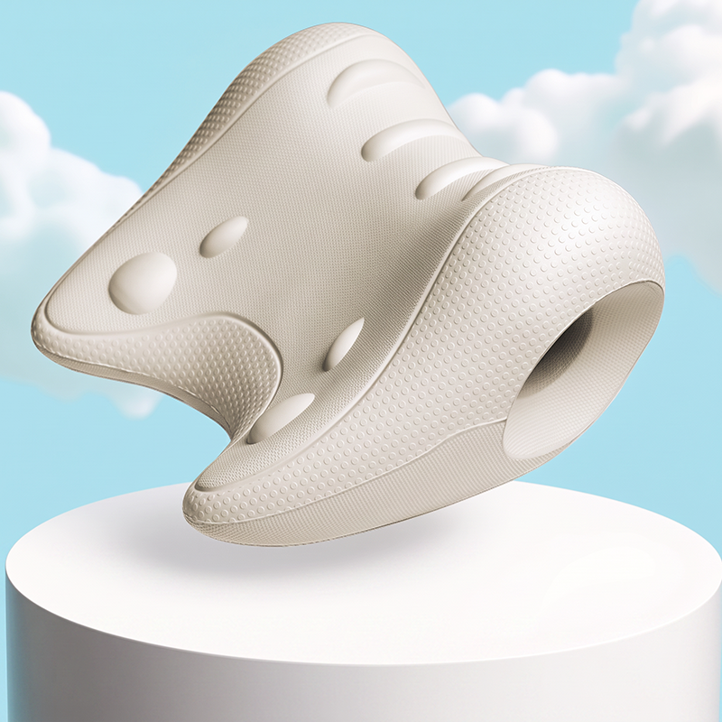 📢📢50% Off !! ⏰u-shaped Cervical Massage Pillow with Acupressure Relief