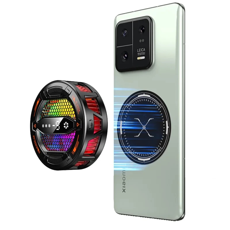 K31 Magnetic Phone Cooler | 15W AI Semiconductor Radiator for Gaming