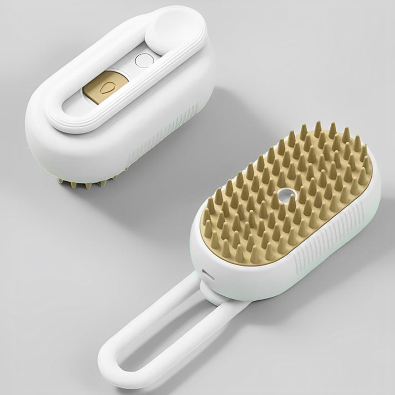 3-in-1 Electric Pet Steam Brush