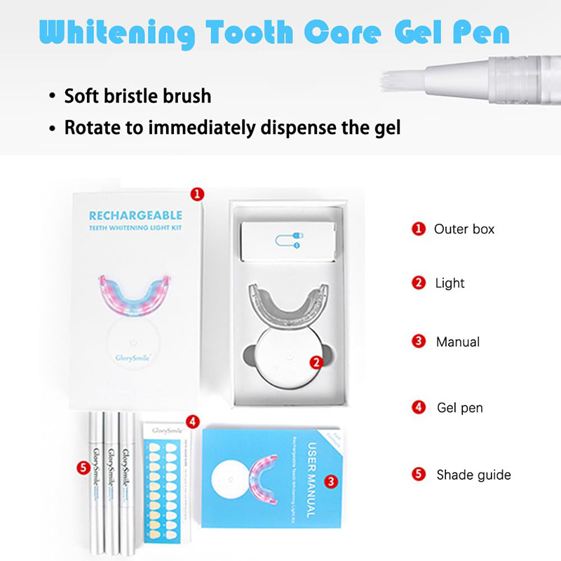 Rechargeable Wireless Teeth Whitening Kit