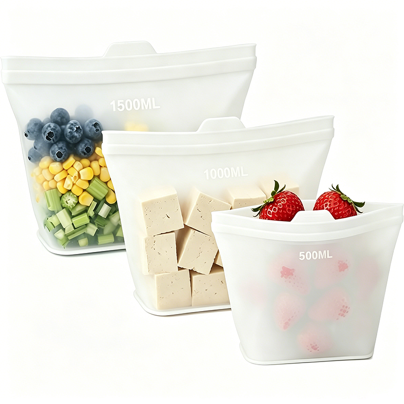 Reusable Silicone Food Storage Bags