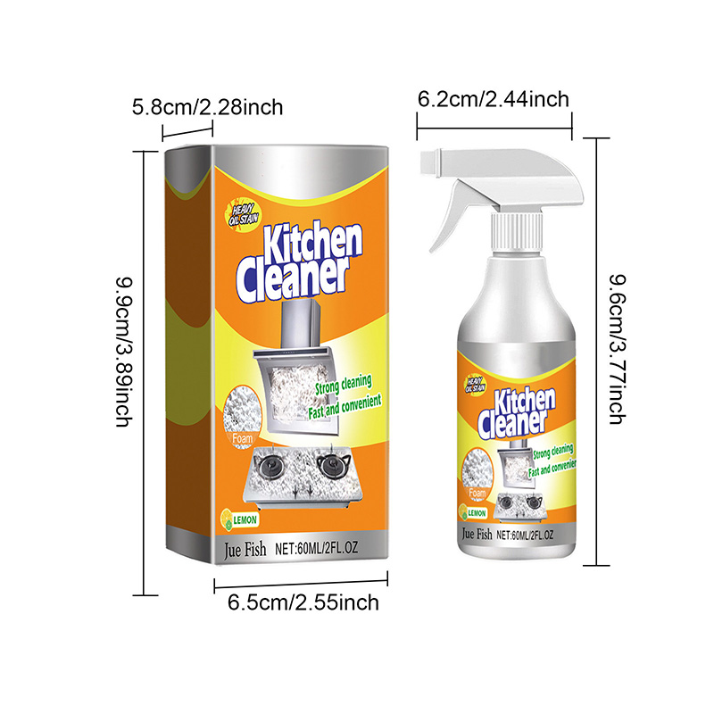 Kitchen Cleaner Chimney Oil Cleaning Spray
