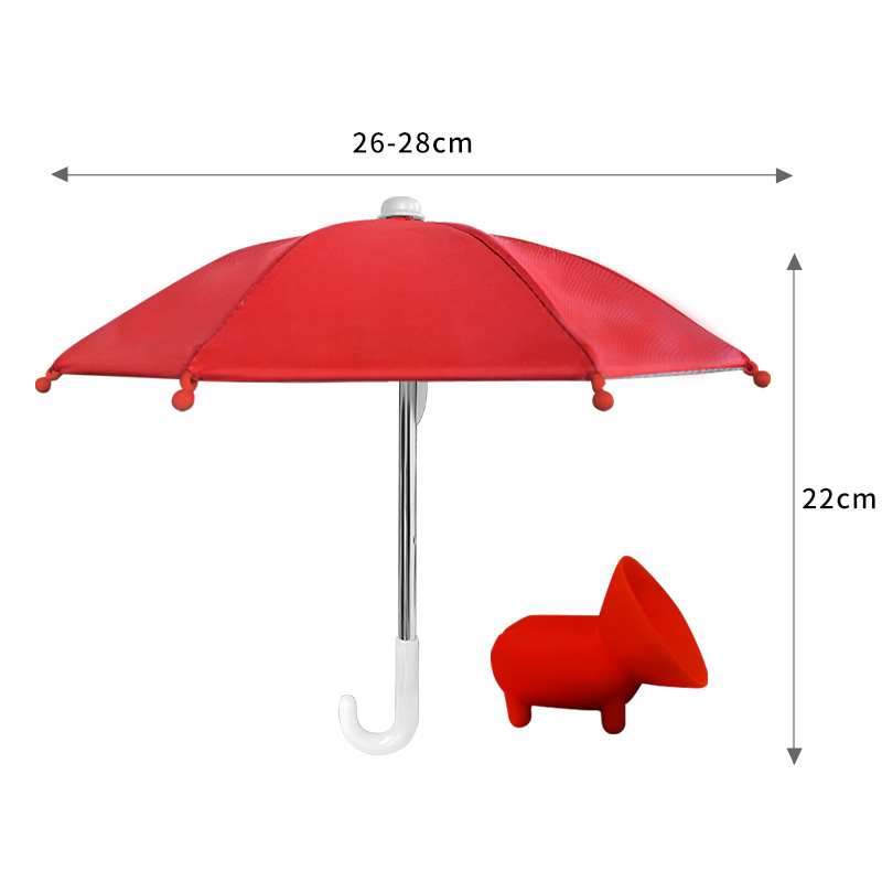 Phone Umbrella Suction Cup Stand for Sun