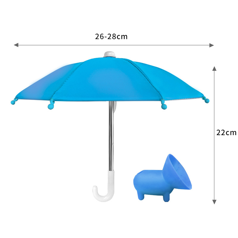 Phone Umbrella Suction Cup Stand for Sun