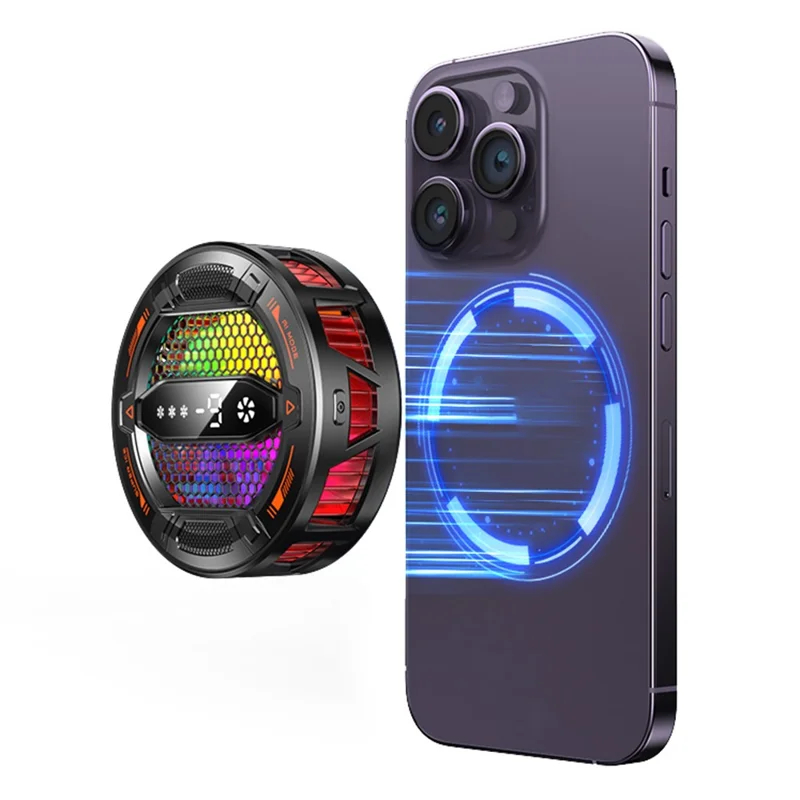 K31 Magnetic Phone Cooler | 15W AI Semiconductor Radiator for Gaming
