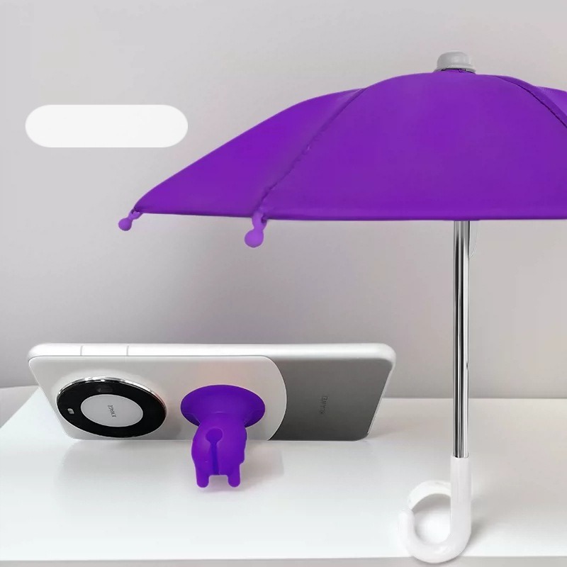 Phone Umbrella Suction Cup Stand for Sun