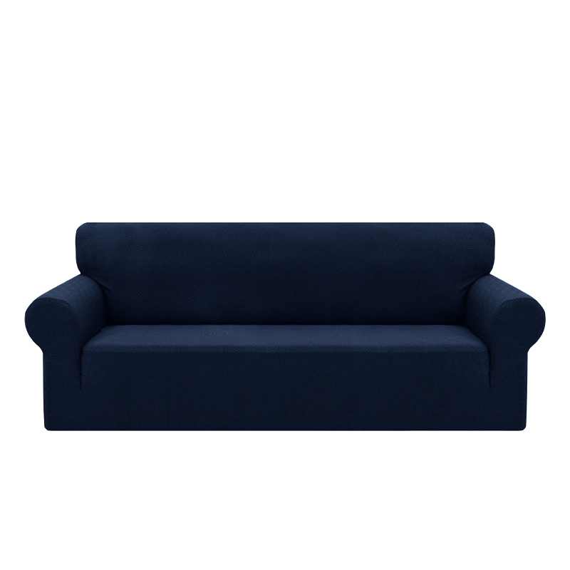 High Stretch Jacquard Sofa Cover with Non-slip Straps