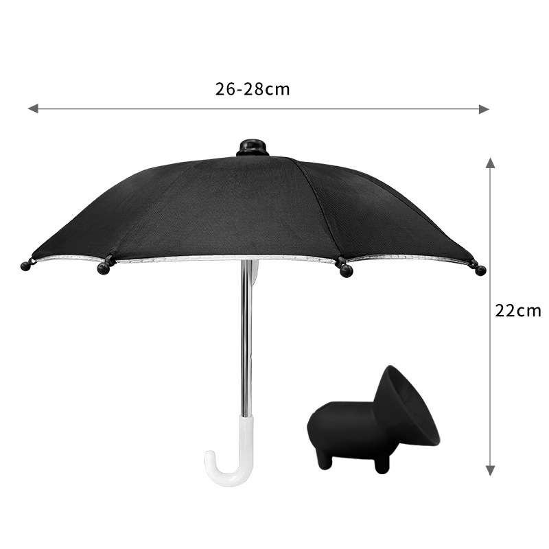 Phone Umbrella Suction Cup Stand for Sun