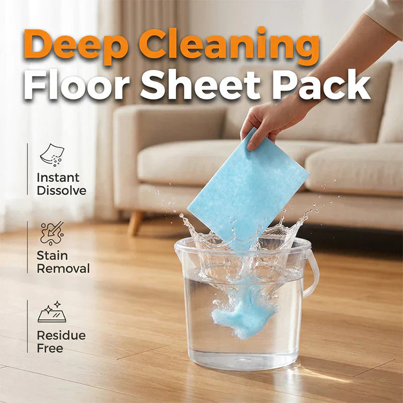 30-pieces Multi-effect Floor Cleaning Sheets