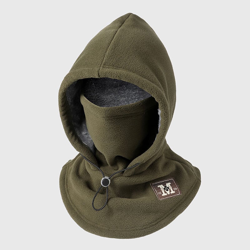 Fleece Double Layer Integrated Hat