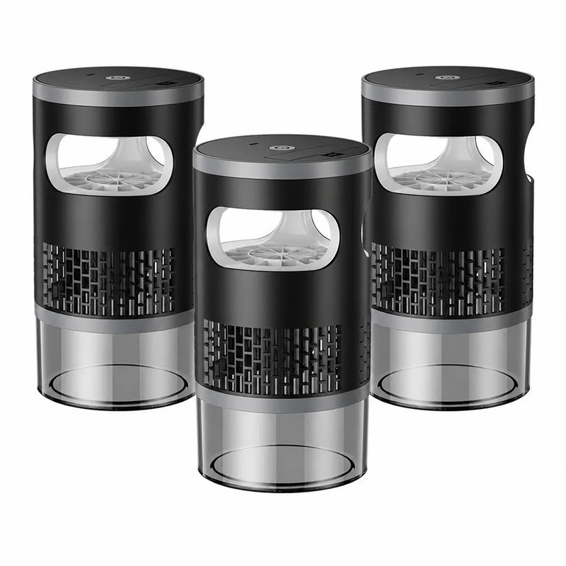 Indoor Insect Trap with Light and Suction Non Zapper Flying Bug Catcher