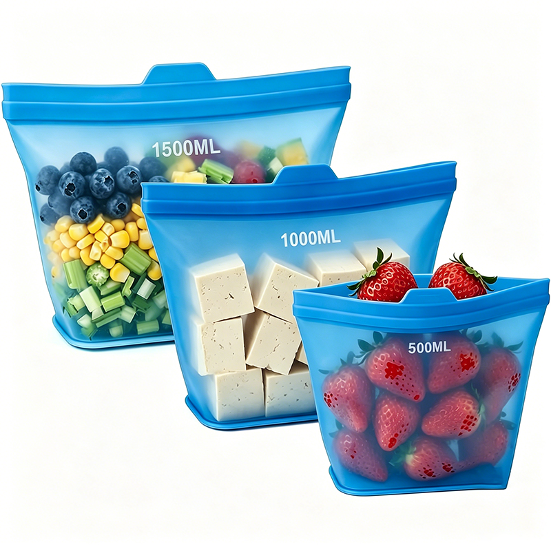 Reusable Silicone Food Storage Bags