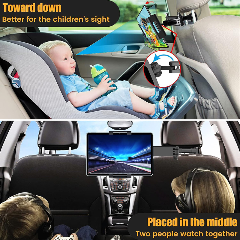 🔥2026 Hot Sale🔥3-in-1 Car Headrest Tablet Holde