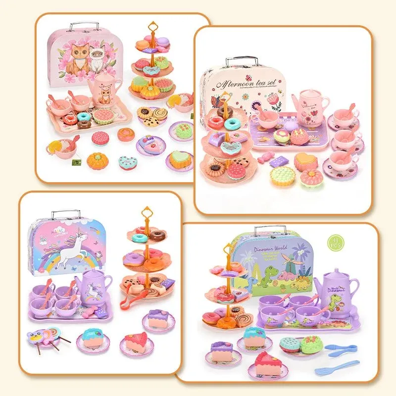 ⏳Time-Limited Special⏰Unicorn Castle Pretend Teapot Set