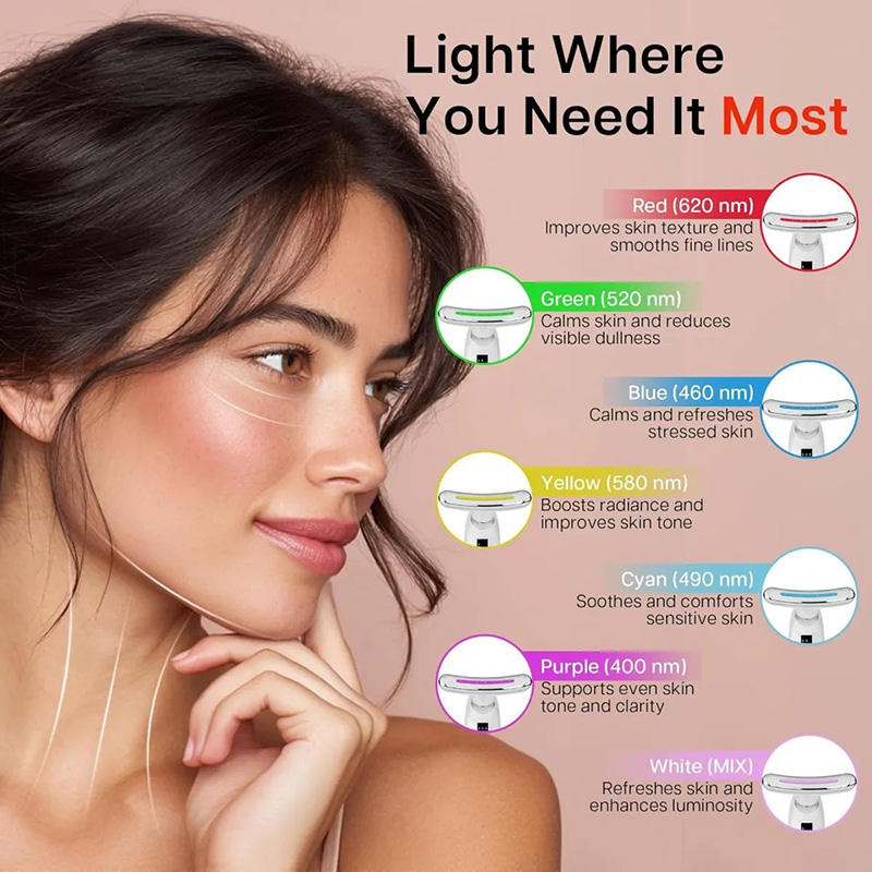 LED Facial Sculptor-7 Color Portable Facial Massager