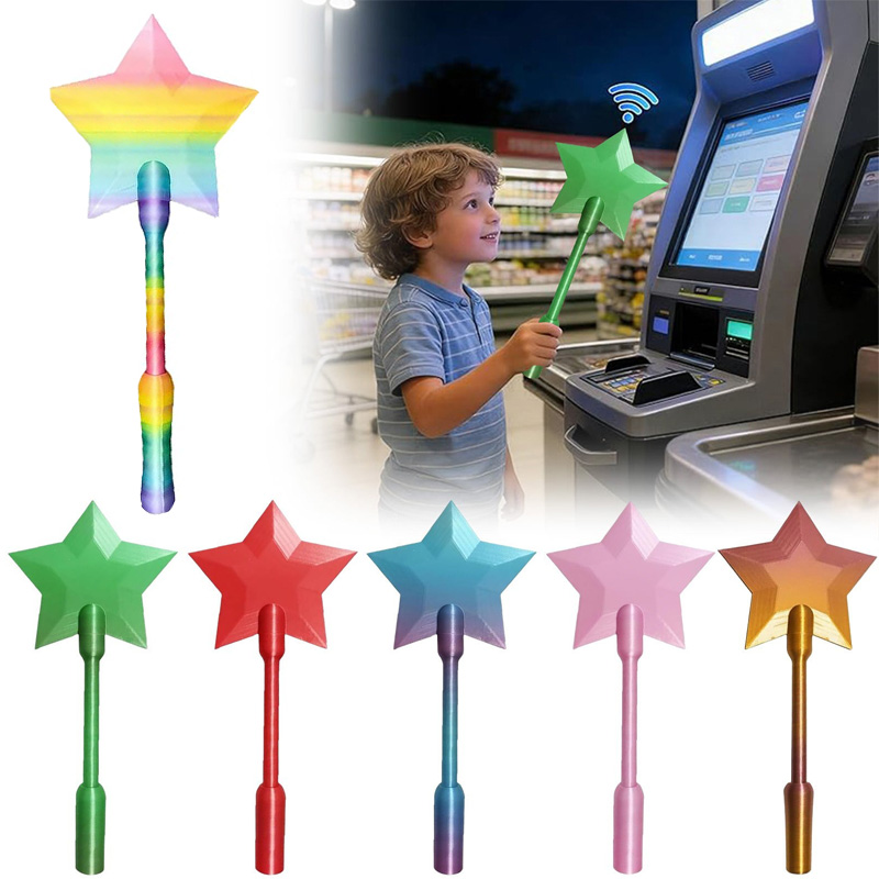 3D Printed Tap to Pay Wand, Contactless Payment Card Holder, Suitable Scenarios for Card Payment