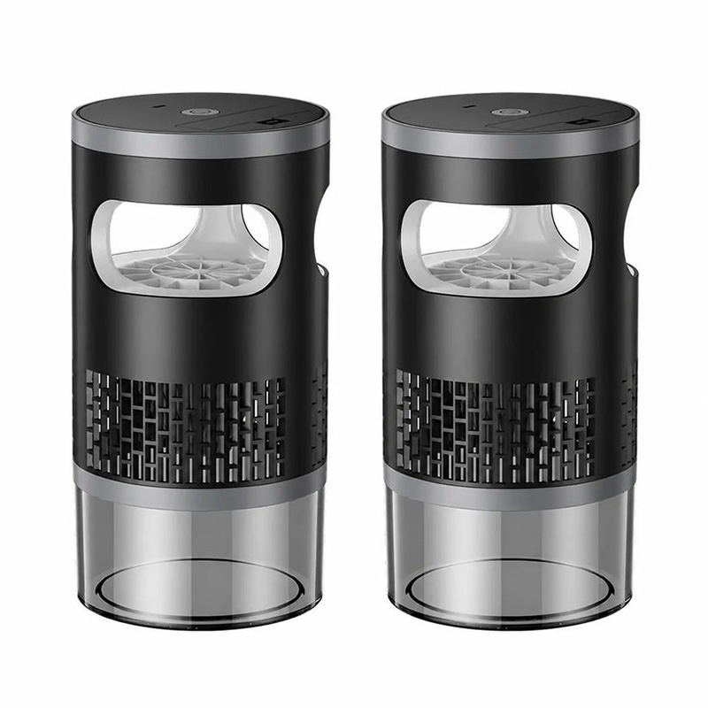 Indoor Insect Trap with Light and Suction Non Zapper Flying Bug Catcher