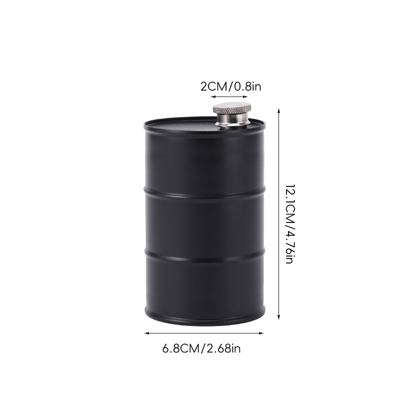 350ml/750ml Oil Drum Anti-rust Leak-proof No Odor Portable Wine Storag