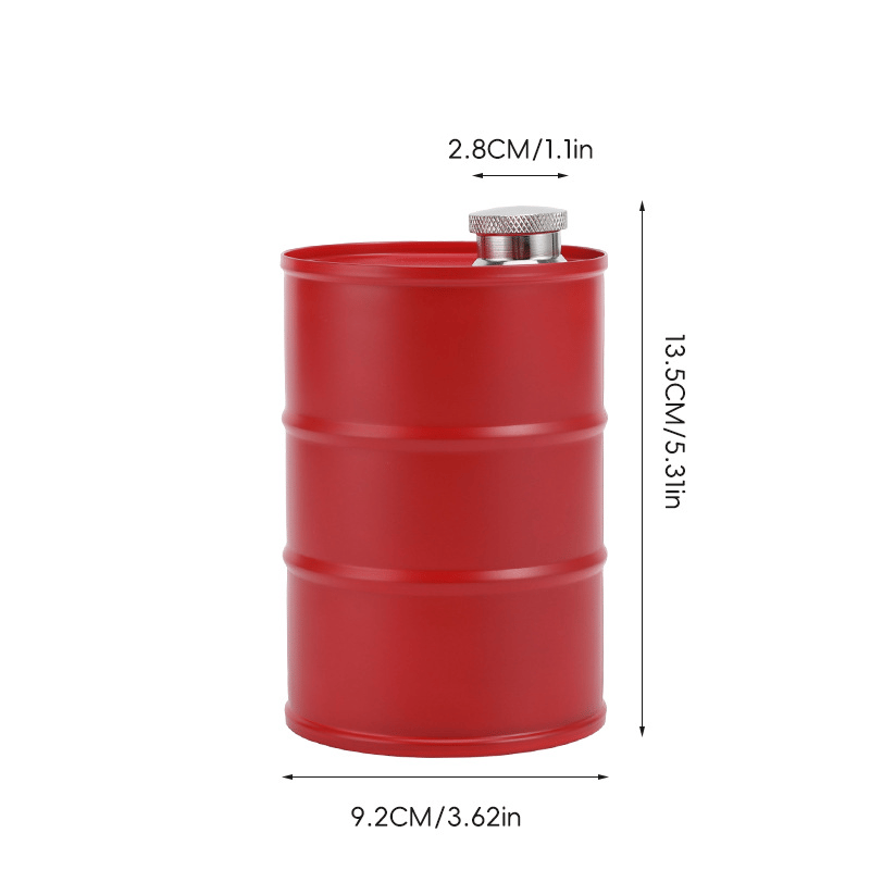 350ml/750ml Oil Drum Anti-rust Leak-proof No Odor Portable Wine Storag