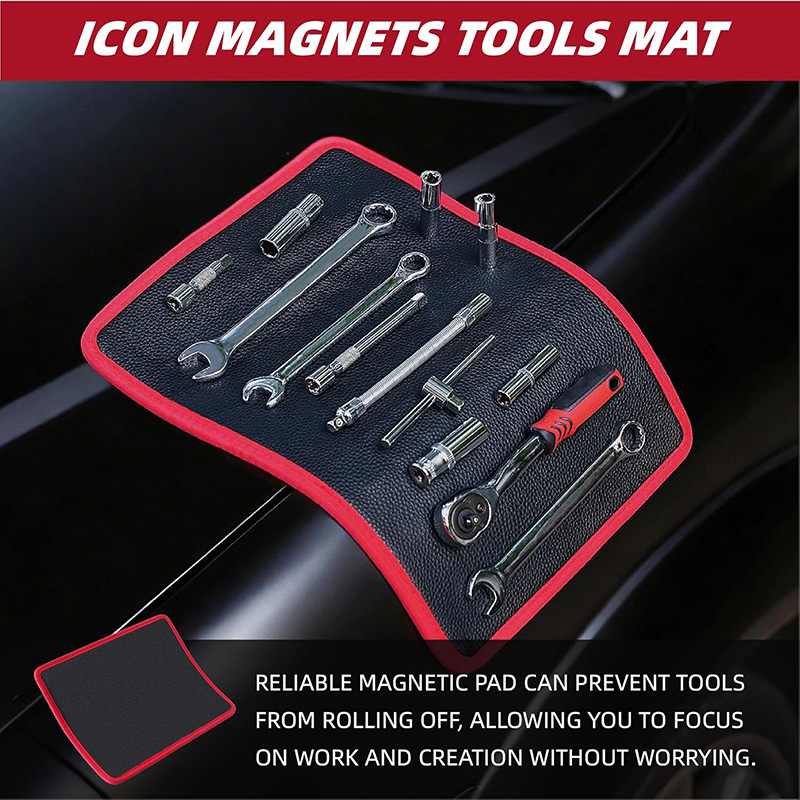 🛠️‌3PC Flexible Magnetic Tool Mat & Tray Holder