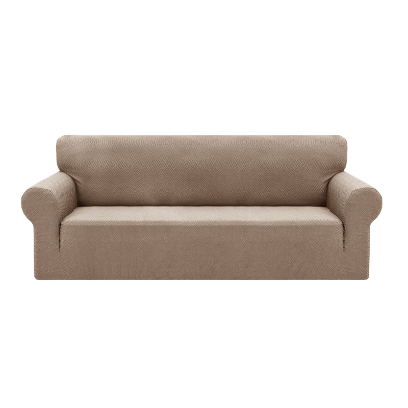High Stretch Jacquard Sofa Cover with Non-slip Straps