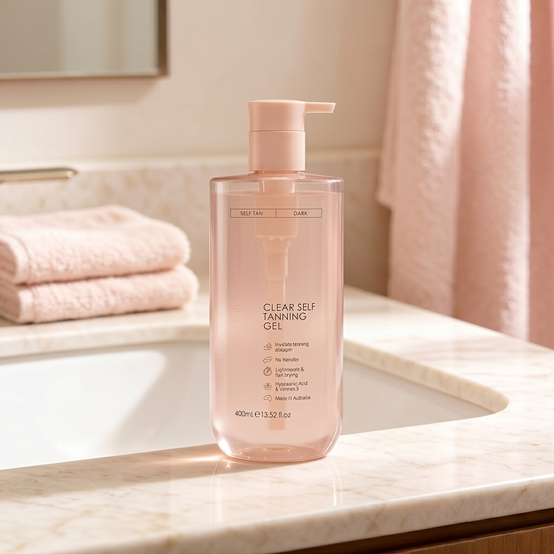 ☀️Clear Self Tanning Gel--sunless Tanning, Whole Body, Tropical Scent