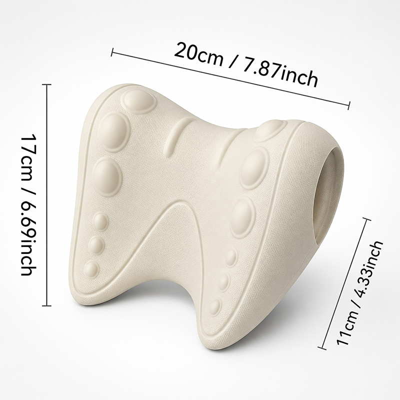 📢📢50% Off !! ⏰u-shaped Cervical Massage Pillow with Acupressure Relief