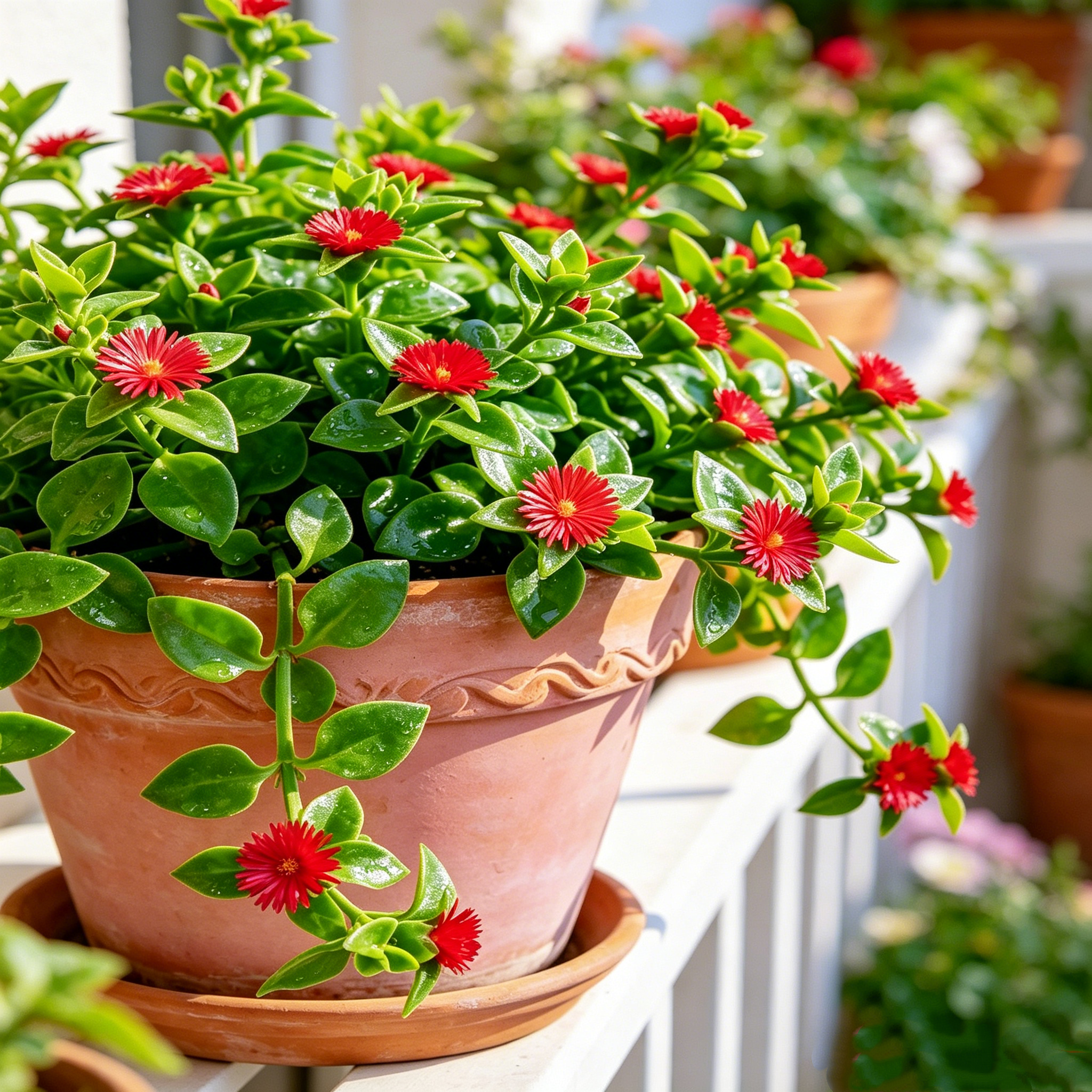 🌿🌸  Rare Color Baby Sun Rose – 💖 The Easy-Growing Hanging Plant That Keeps Blooming!