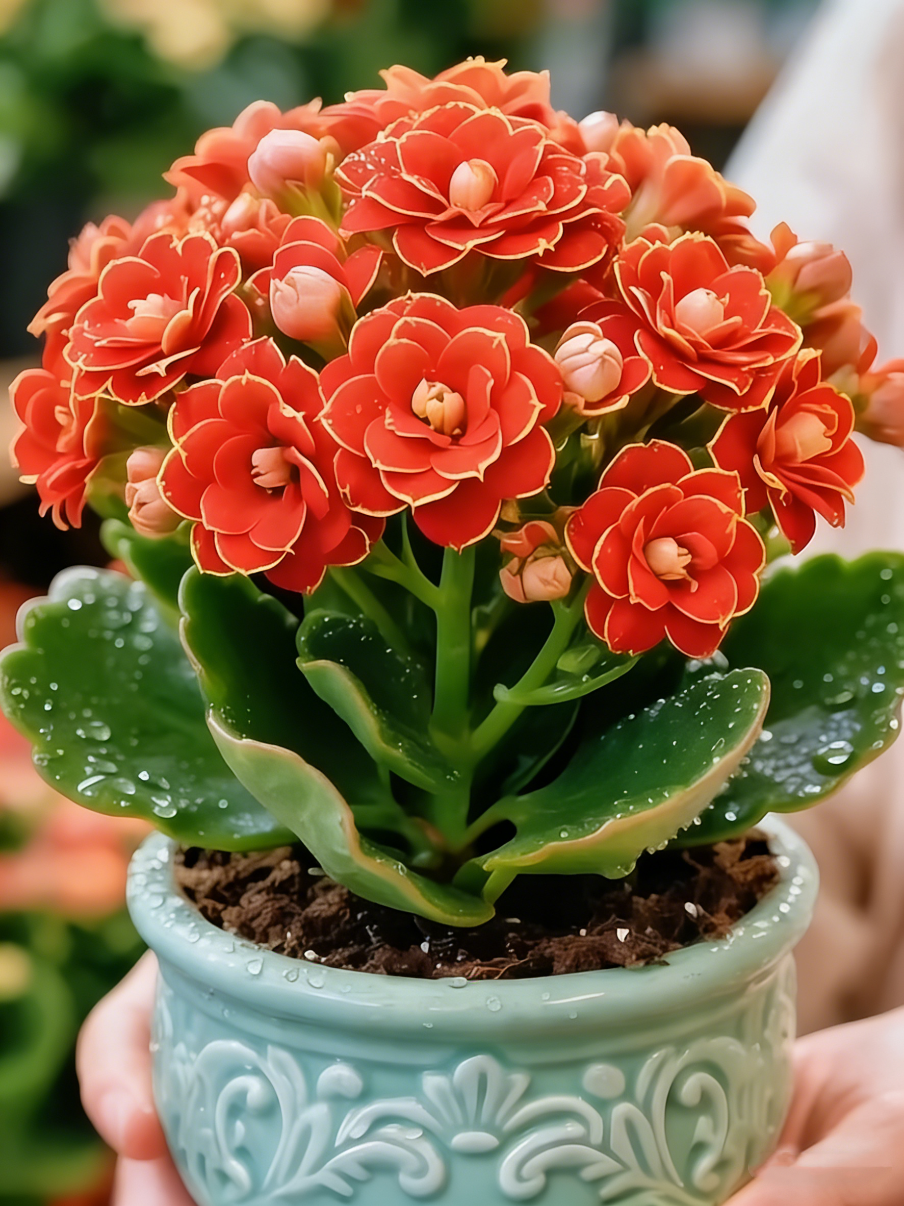 Rare Double Kalanchoe - Four Seasons Flowering