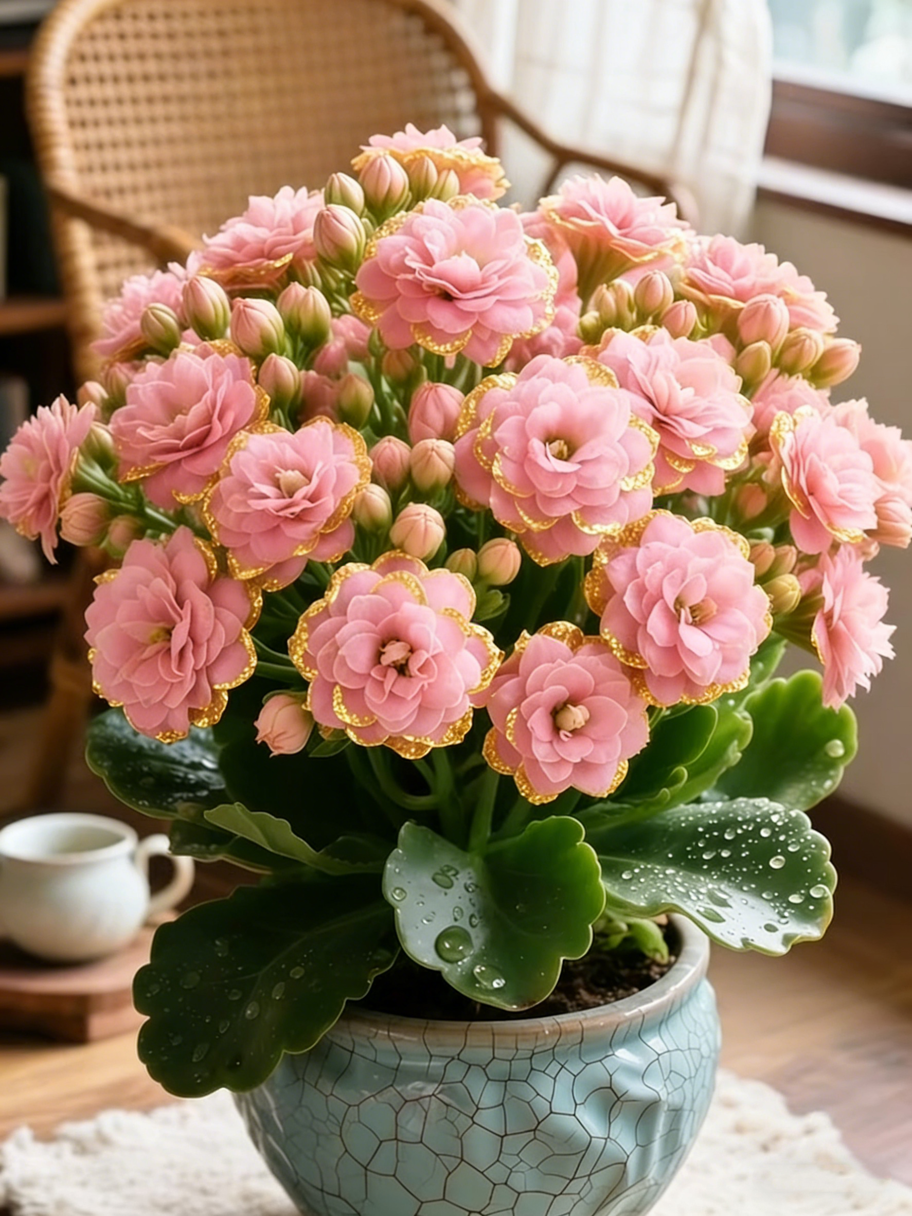 Rare Double Kalanchoe - Four Seasons Flowering