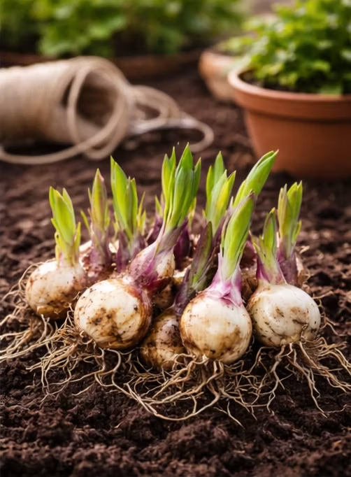🌟High-Yield🌟 Potted Hosta Bulbs🪴