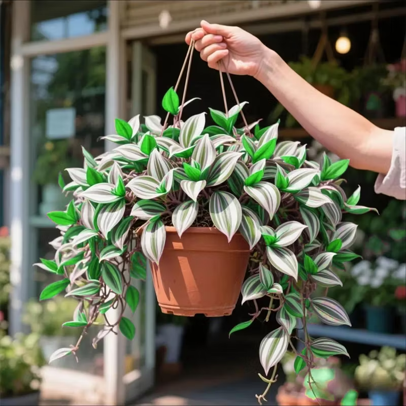 New Arrival - Charm of Tradescantia zebrina